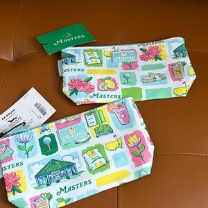 Masters Vibrant Multi-Color Zip Pouch
